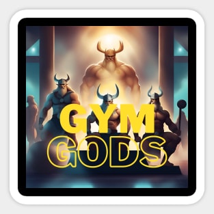 Gym Gods Sticker